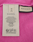 Gucci Logo Embroidered Knit Beanie, &pound;130, Accessories, Pink, Wool, Other view