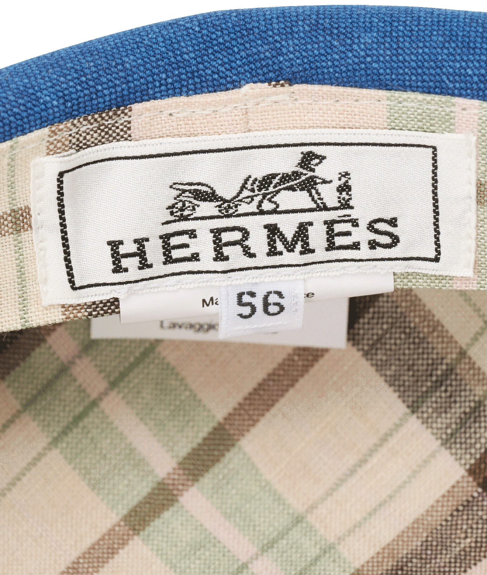 Hermes Hat, &pound;250, Accessories, Blue, Linen, Other view