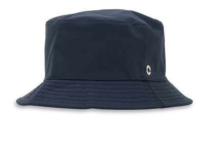 Loro Piana Storm System Bucket Hat, &pound;175, Accessories, Navy, Polyester Mix, Front view