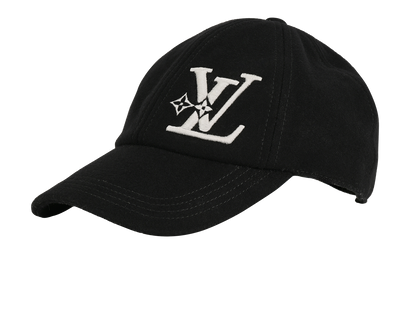 Louis Vuitton LV Smash Cap, &pound;250, Accessories, Black/White, Wool, Front view