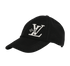 Louis Vuitton LV Smash Cap, &pound;250, Accessories, Black/White, Wool, Front view