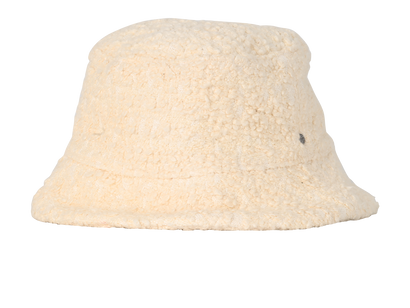 Tory Burch Boucle Bucket Hat, &pound;70, Accessories, Cream, Cotton/Linen, Front view