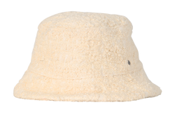 Tory Burch Boucle Bucket Hat, Cotton/Linen, Cream, MIC, Sz OS, 2*
