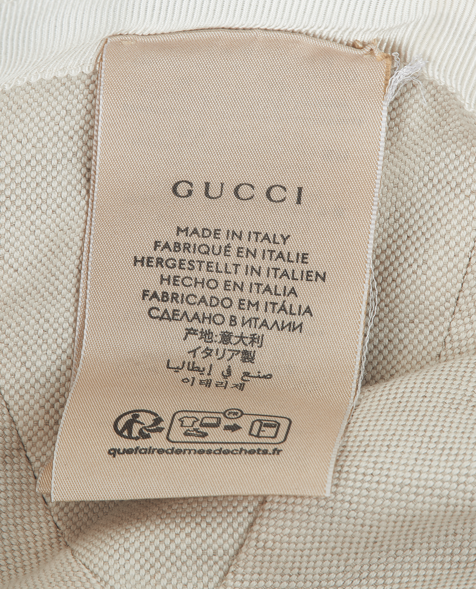 Gucci Baseball Hat, &pound;275, Accessories, Blue/Tan, Leather, Other view