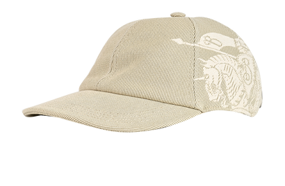 Burberry EKD Baseball Cap, £160, Accessories, Beige, Cotton, Front view