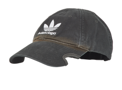 Balenciaga x Adidas Trefoil Logo Cap, Cotton, Black, MII, Sz S, 2*