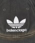 Balenciaga x Adidas Trefoil Logo Cap, &pound;150, Accessories, Black, Cotton, Other view