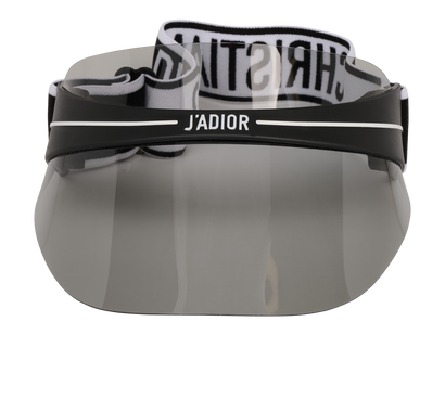 Christian Dior DiorClub1 Visor, &pound;230, Accessories, Black, Acetate, Front view