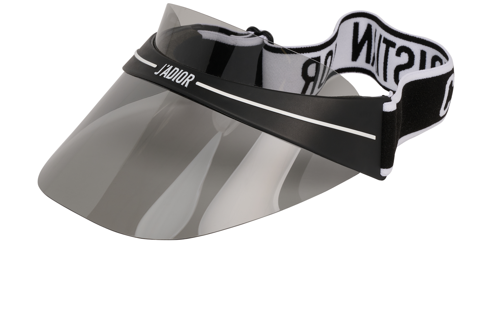 Christian Dior DiorClub1 Visor, &pound;230, Accessories, Black, Acetate, Bottom view