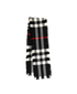 Burberry Fringe Scarf, £150, Accessories, Black/White, Wool, Back view