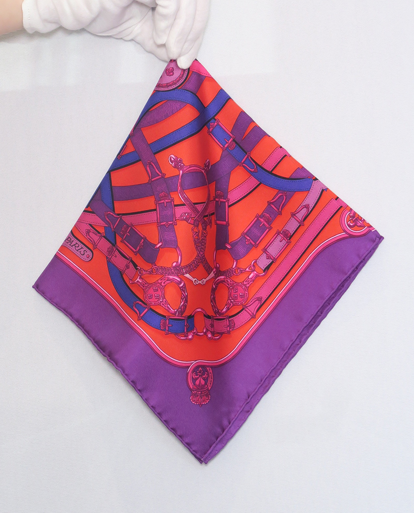 hermes pocket square