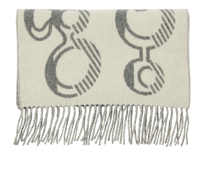 Hermes Casaque Do Re Boucles Muffler, front view