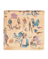 Hermes Rendez Vous Rive Gauche Scarf, front view