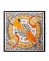 Hermès Casques Et Plumets Scarf 90, front view