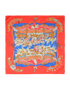 Hermes Tournez Manege Scarf 90, back view