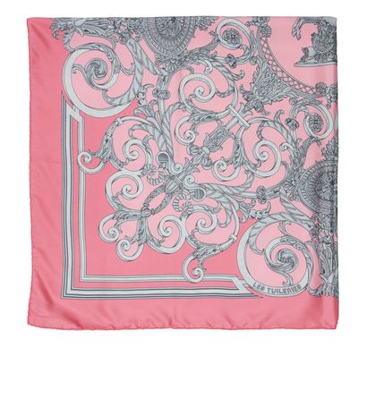 Hermès Les Tuileries Scarf, front view