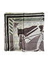Hermes Puzzle Scarf, front view