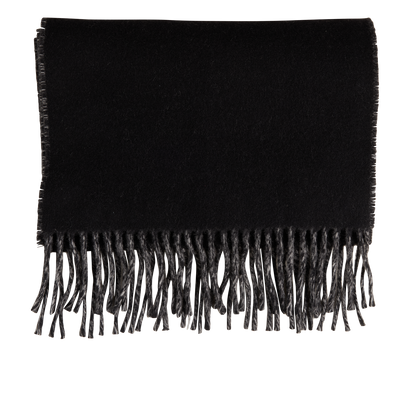 Jacquemus The Jacquemus Scarf, &pound;90, Accessories, Black, Wool, Front view