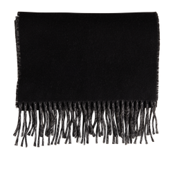 Jacquemus The Jacquemus Scarf, Virgin Wool, Black, MII, 2*