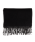 Jacquemus The Jacquemus Scarf, &pound;90, Accessories, Black, Wool, Front view