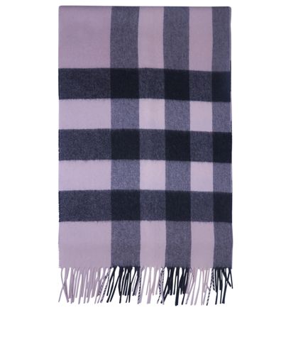 Burberry Check Cashmere Scarf, front view