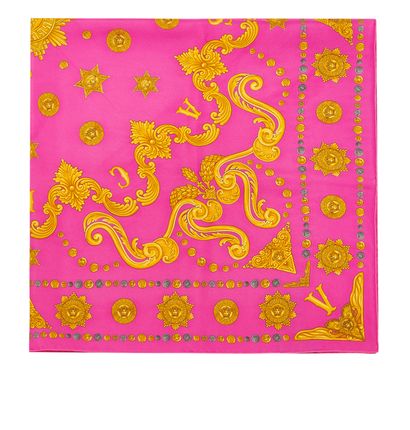 Versace Medusa Scarf, front view