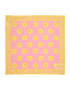 Gucci x E.Roberts Smile Print Bandana, &pound;120, Accessories, Pink/Yellow, Cotton, Back view