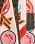 Louis Vuitton World Tour Sticker Bandeau, &pound;110, Accessories, Brown/Pink, Silk, Other view