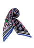Louis Vuitton Monogram Vivienne Scarf, &pound;350, Accessories, Black, Silk, Other view