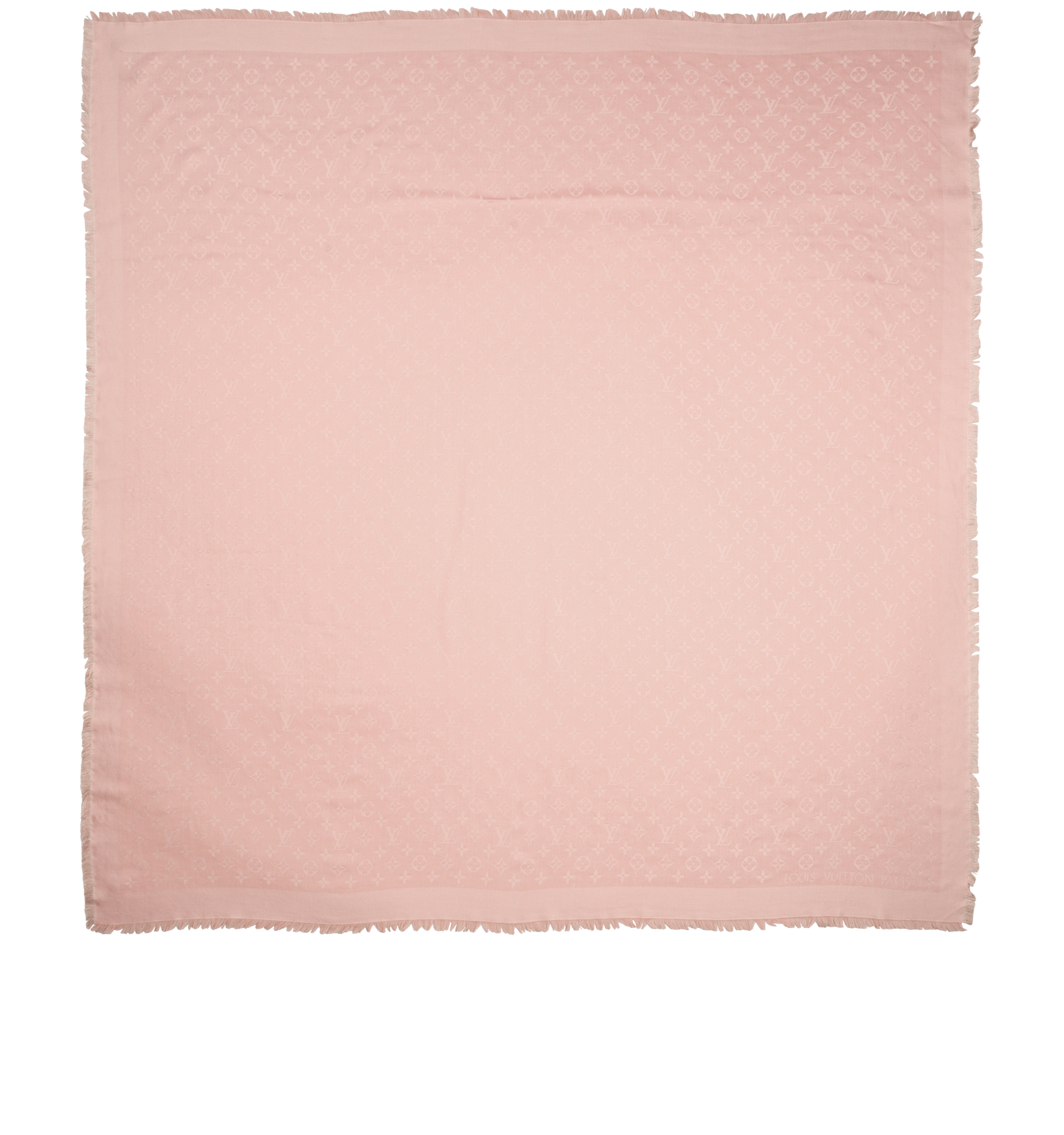 Louis Vuitton Monogram Shine Shawl, &pound;250, Accessories, Pink, Silk/Wool, Back view