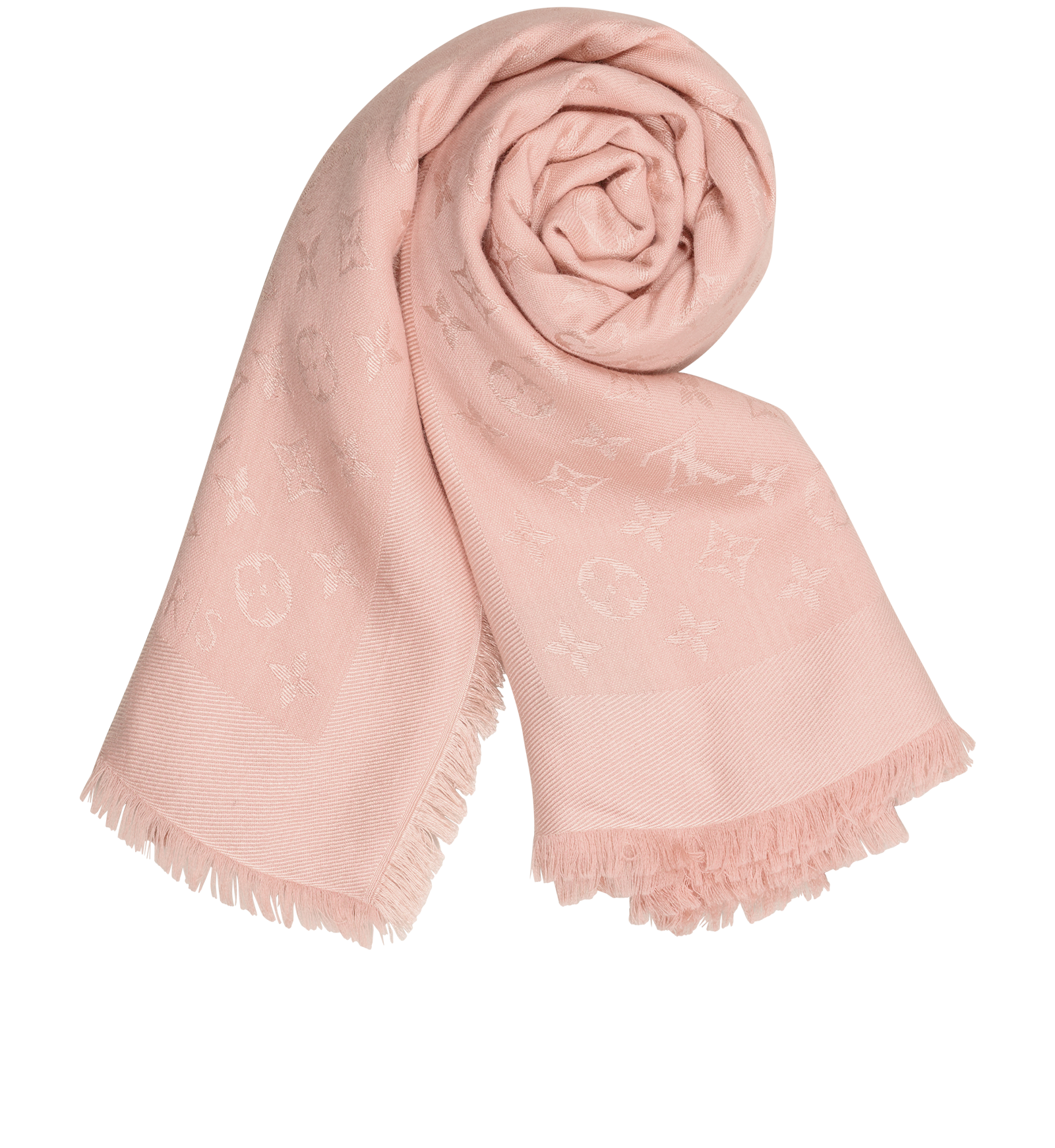 Louis Vuitton Monogram Shine Shawl, &pound;250, Accessories, Pink, Silk/Wool, Other view