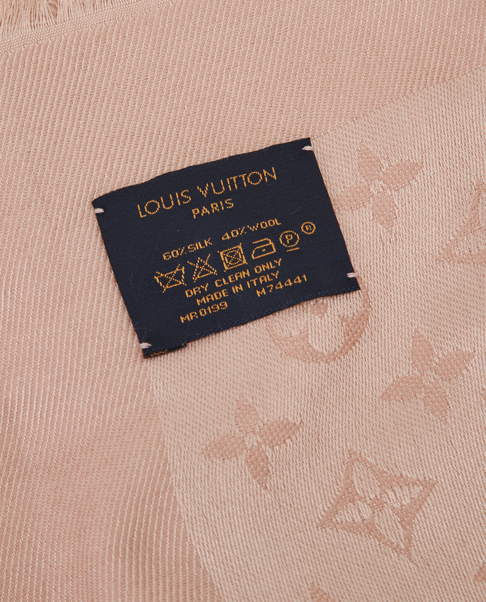 Louis Vuitton Monogram Shine Shawl, &pound;250, Accessories, Pink, Silk/Wool, Other view