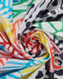 Hermes Jaguar Quetzal Scarf, &pound;320, Accessories, Black/Red, Cotton, Other view