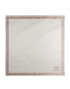 Chanel CC Scarf, &pound;320, Accessories, Grey/White, Silk, Back view