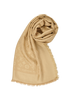 Louis Vuitton Monogram Shawl, &pound;220, Accessories, Beige, Silk, Other view