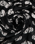Alexander McQueen Skull Scarf, &pound;90, Accessories, Black/White, Modal, Other view