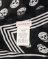 Alexander McQueen Skull Scarf, &pound;90, Accessories, Black/White, Modal, Other view