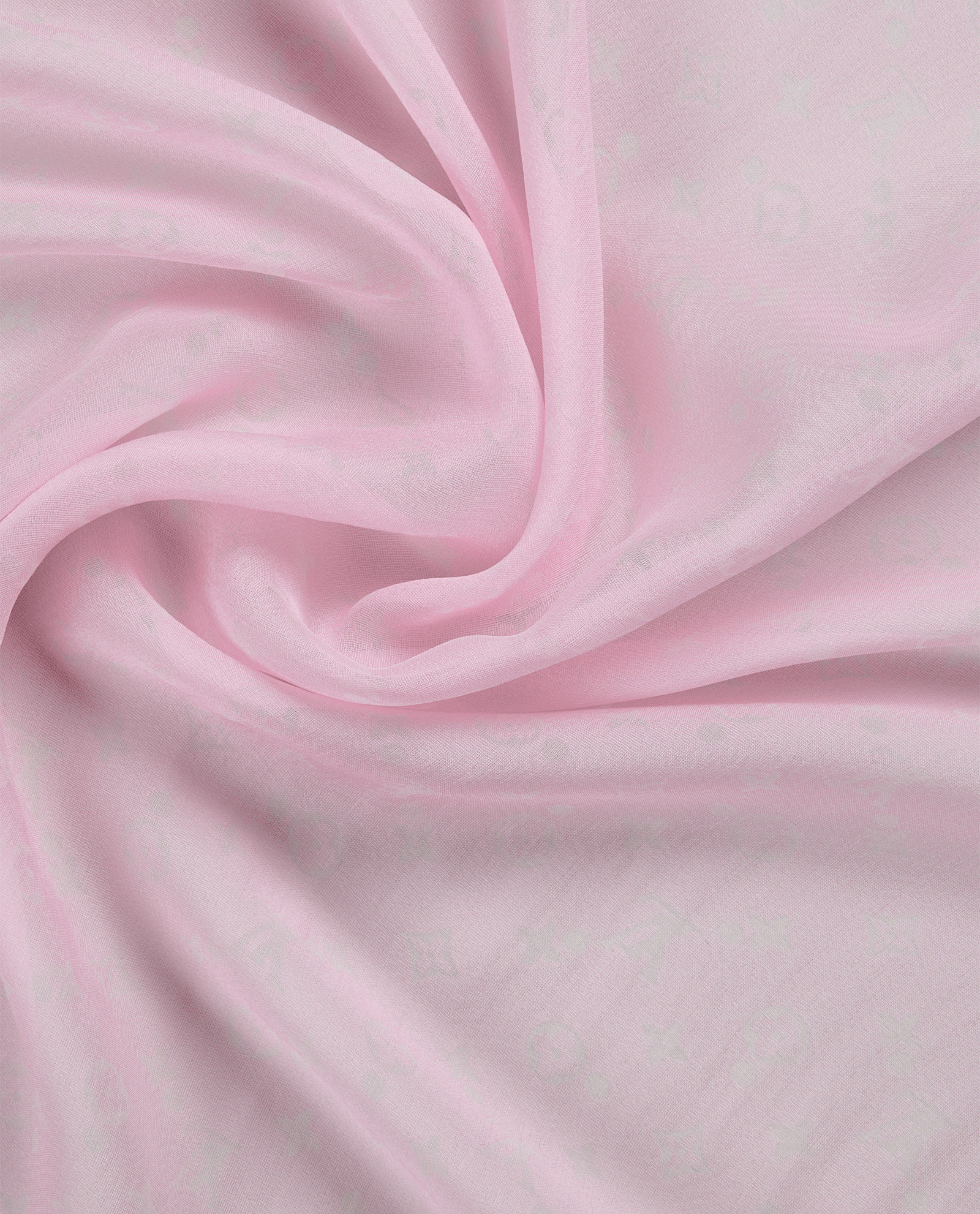 Louis Vuitton Monogram Scarf, &pound;150, Accessories, Pink, Silk/Viscose, Other view