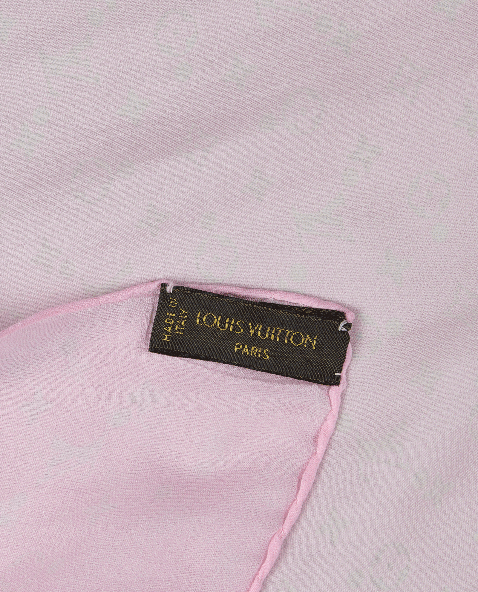 Louis Vuitton Monogram Scarf, &pound;150, Accessories, Pink, Silk/Viscose, Other view
