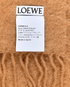 Loewe Anagram Scarf, £195, Accessories, Tan, Mohair/Wool, Other view