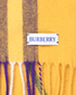 Burberry Washed Giant Check Scarf, £220, Accessories, Purple/Yellow, Cashmere, Other view