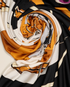 Hermes Arcs En Ciel Scarf, &pound;275, Accessories, Black/Purple/White, Silk, Other view