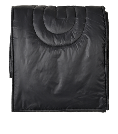 Givenchy Logo Puffer Scarf, £130, Accessories, Black, Polyester (Polymer), Front view