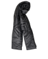Givenchy Logo Puffer Scarf, £130, Accessories, Black, Polyester (Polymer), Back view