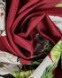 Dolce & Gabbana Rose Print Scarf, £240, Accessories, Black/Burgundy/White, Silk, Other view