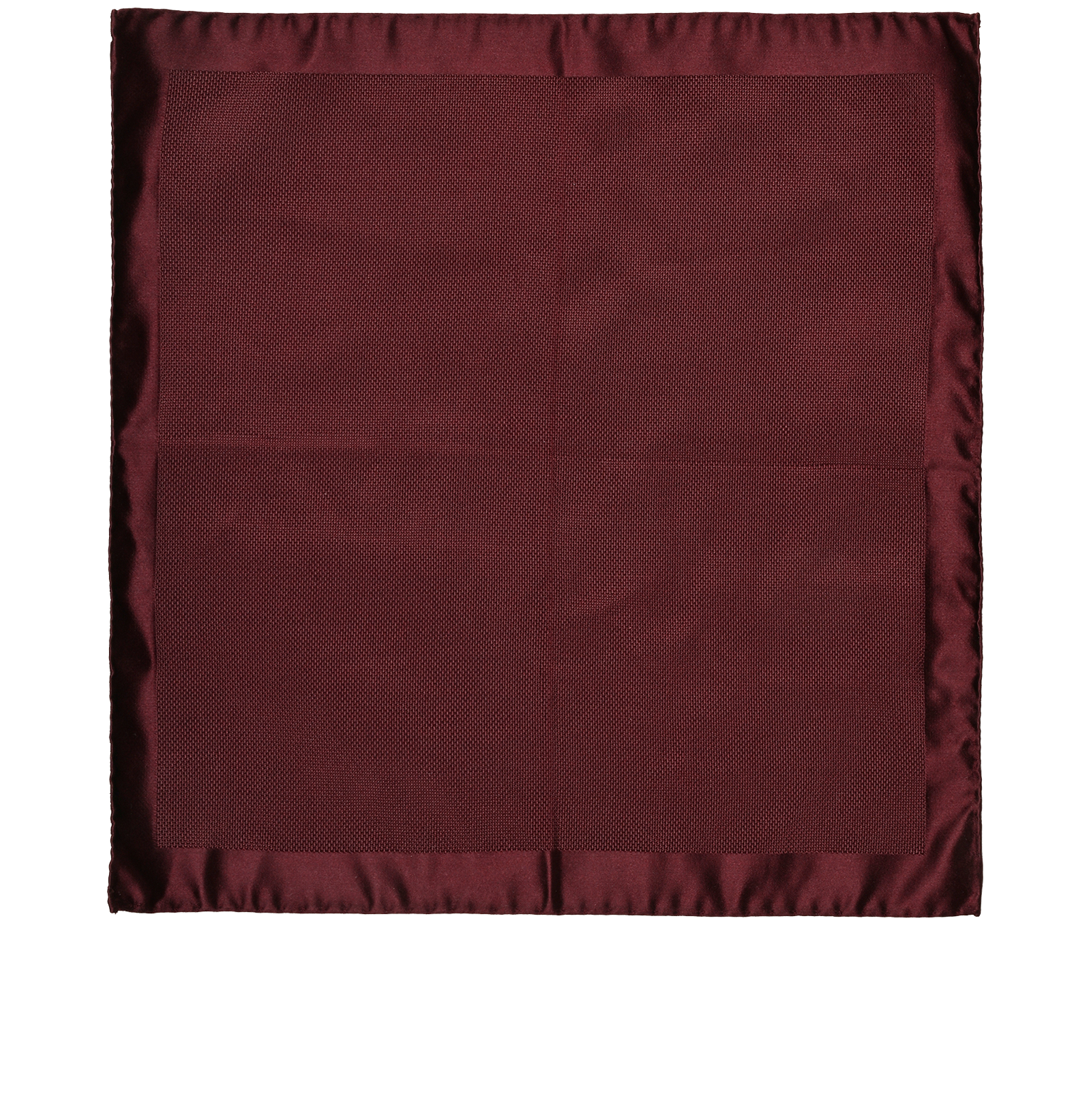 Alexander McQueen Pocket Square, &pound;60, Accessories, Burgundy, Silk, Back view
