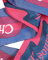 Chloe Graphic Bandeau Scarf, &pound;80, Accessories, Blue/Pink, Silk, Other view