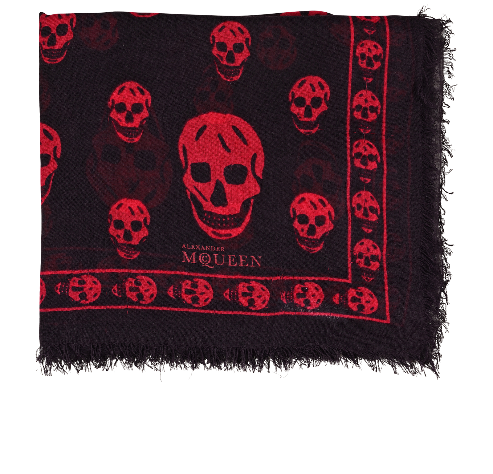 Pre-loved Alexander McQueen Skull Scarf - £90