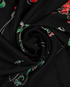 Chanel Coco Portraits Scarf, &pound;250, Accessories, Black/Green/Red, Silk, Other view