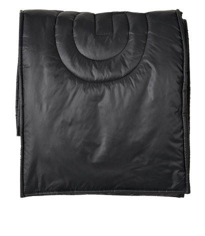 Givenchy Logo Puffer Scarf, &pound;120, Accessories, Black, Polyester (Polymer), Front view